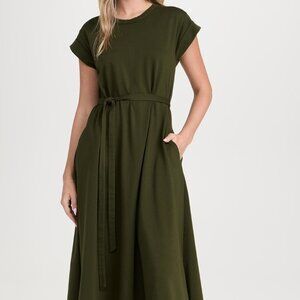 La Ligne Andie Dress, Olive, XL, NWT